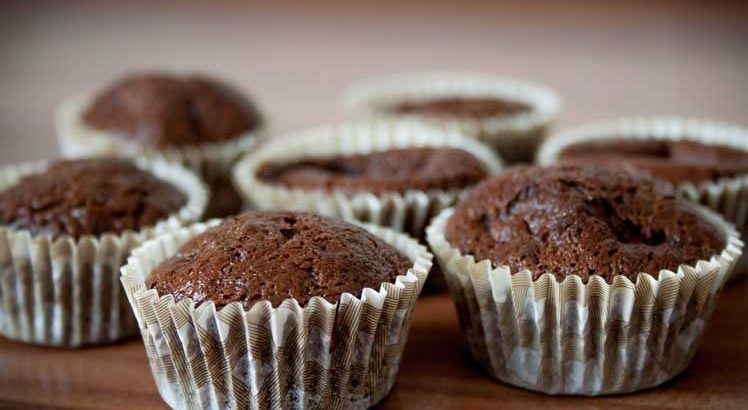 Chocolade muffin met bietjes